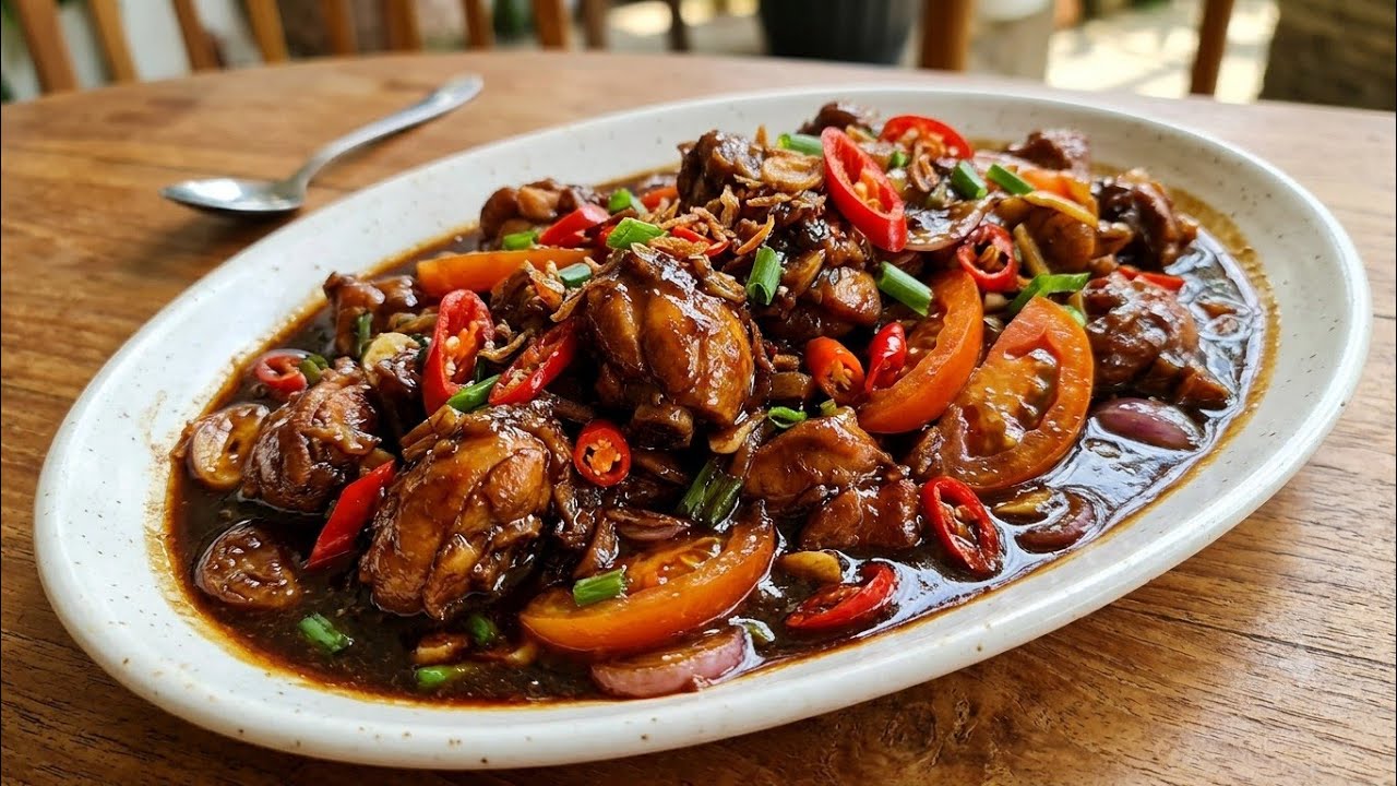 Resep AYAM KECAP PEDAS Untuk Buka Puasa dan Sahur