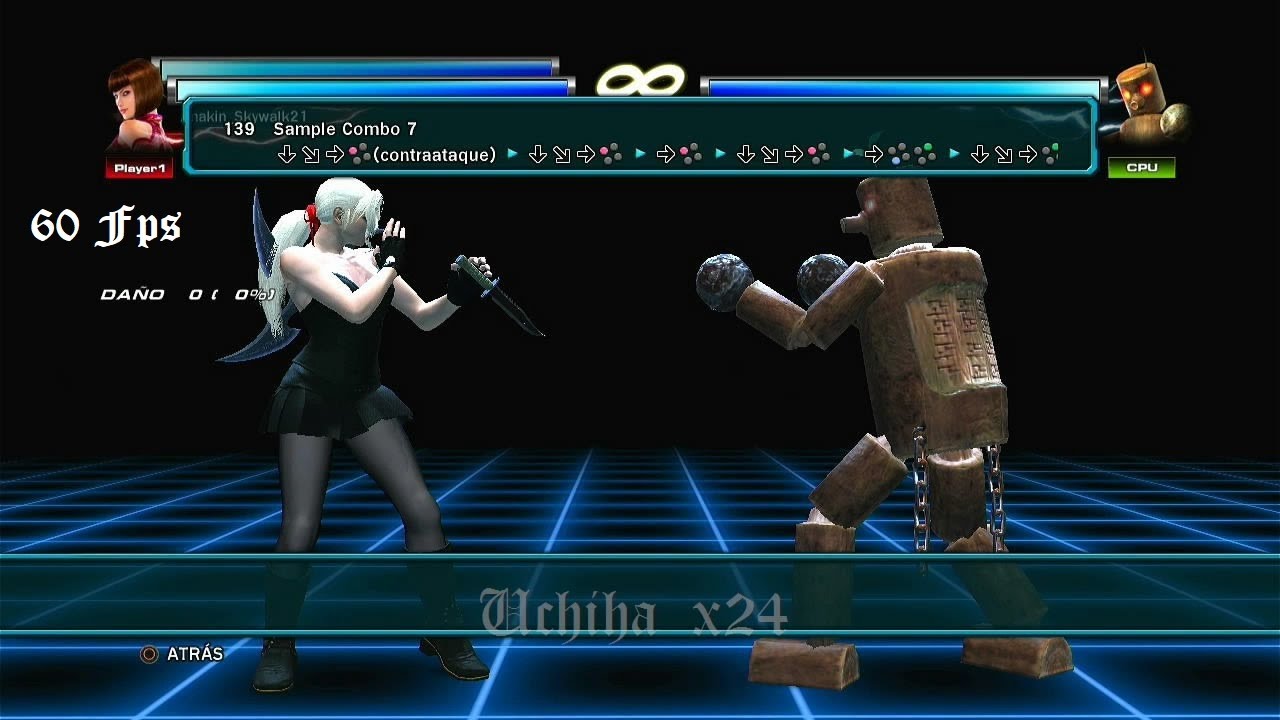 Anna Willians Move List ( Comand List ) Combo Tekken Tag 2 ( Anakin x24 ) x1