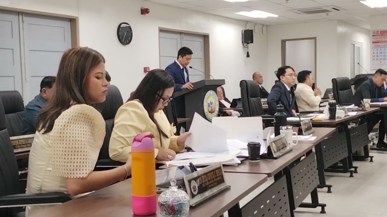 #Iloilo city council regular session.
