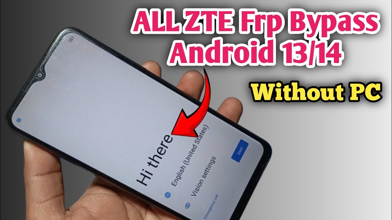 All Zte Blade FRP Bypass Android 13/14 Without PC 2025