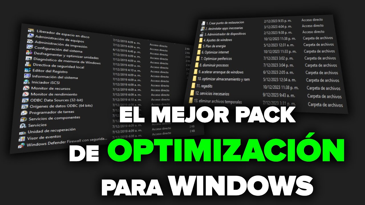¡EL MEJOR PACK de OPTIMIZACIÓN para WINDOWS 10/11! ( EXPLICADO A DETALLE ) *FUNCIONANDO 2026* 📈🔥