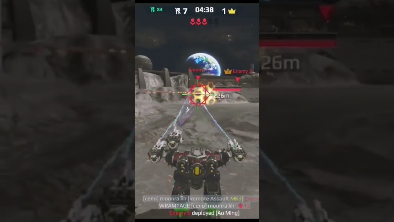 War Robots Mars Mk3+Techno Atomizer Easy Kill