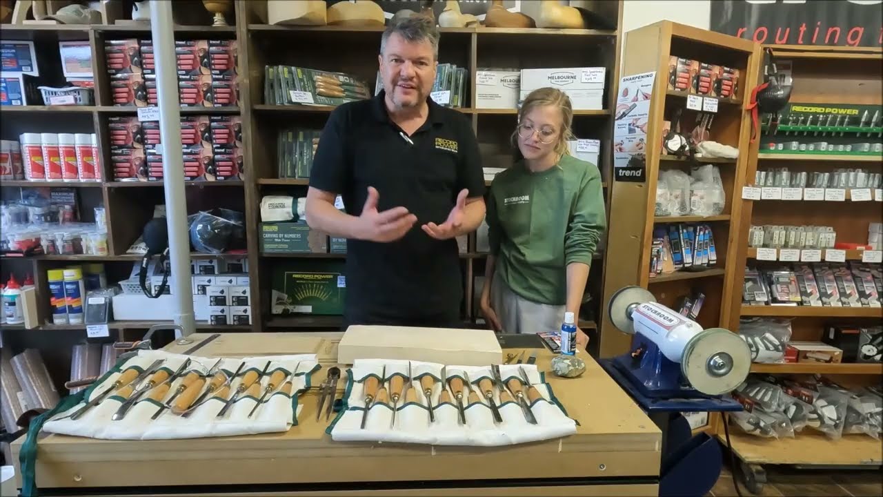 Wood Carving Basics - Sharpening! With Mike Davis & Jillian Grooves, EthAnswers