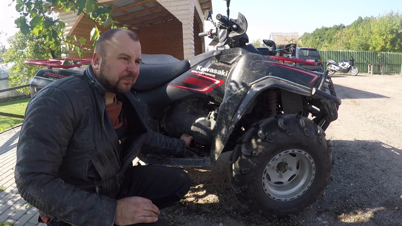 KAWASAKI BRUTE FORCE 750 apžvalga (MOTO GURIS)