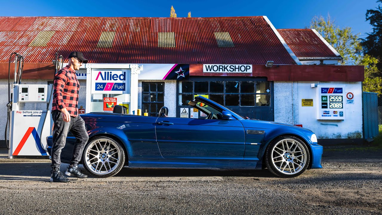 4K Driving Bliss | Travel to Lands End Road, Akaroa, New Zealand | BMW M3 Convertible #bmwm3 #e46m3