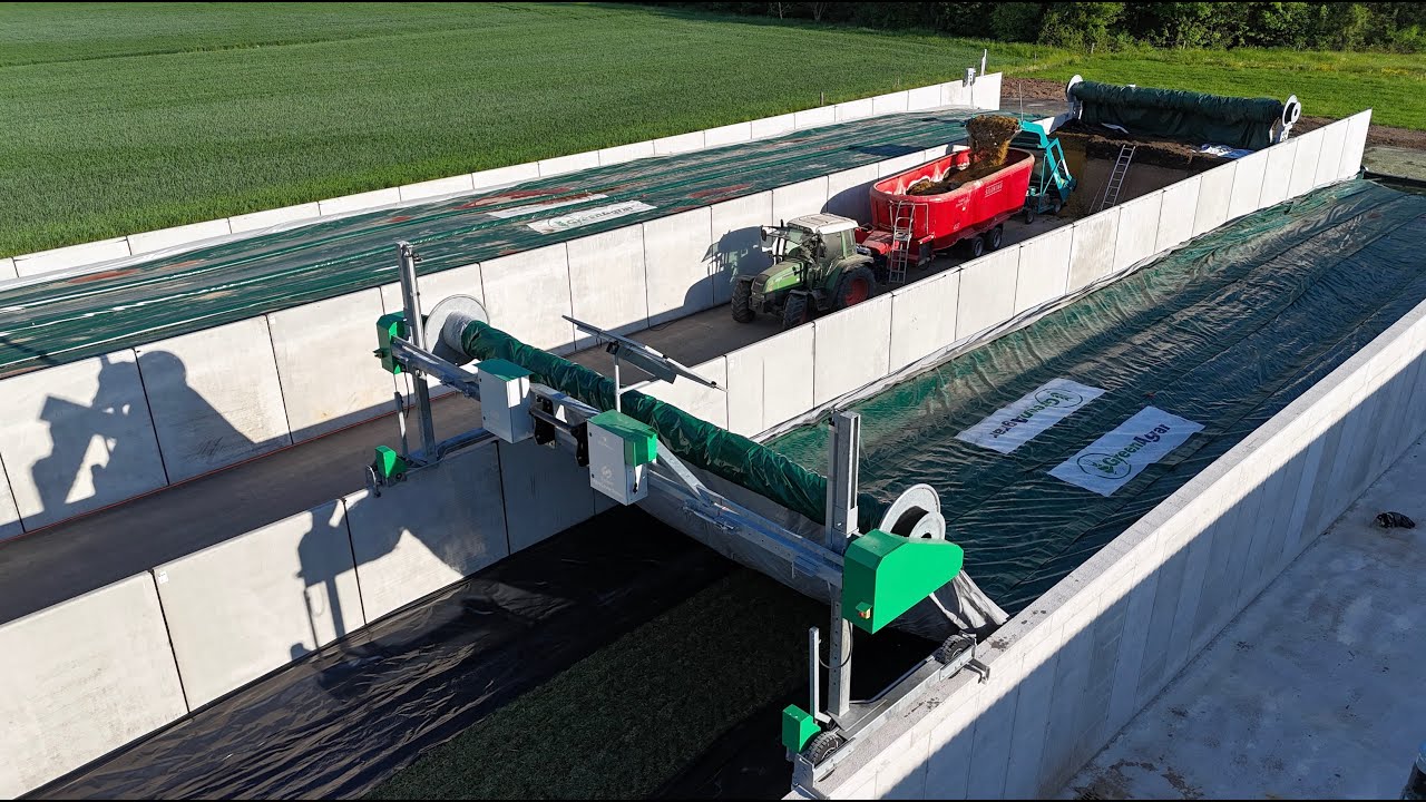 Fahrsiloabdeckung leicht gemacht mit Agro Cover 🇨🇭