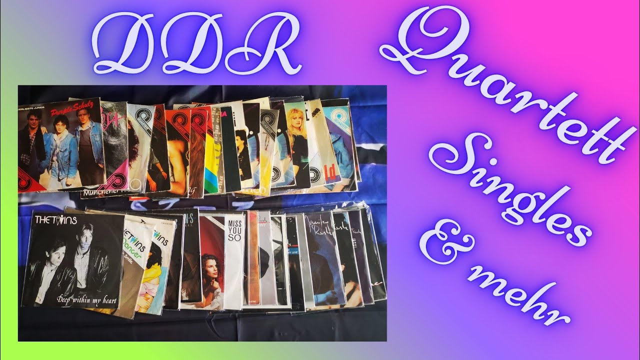 80er Rock & Pop Schallplatten von Amiga und andere Singles aus meiner Sammlung 😏