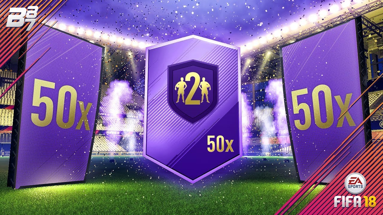50 GOLD UPGRADE PACKS! HERO PACK OPENING! | FIFA 18 ULTIMATE TEAM
