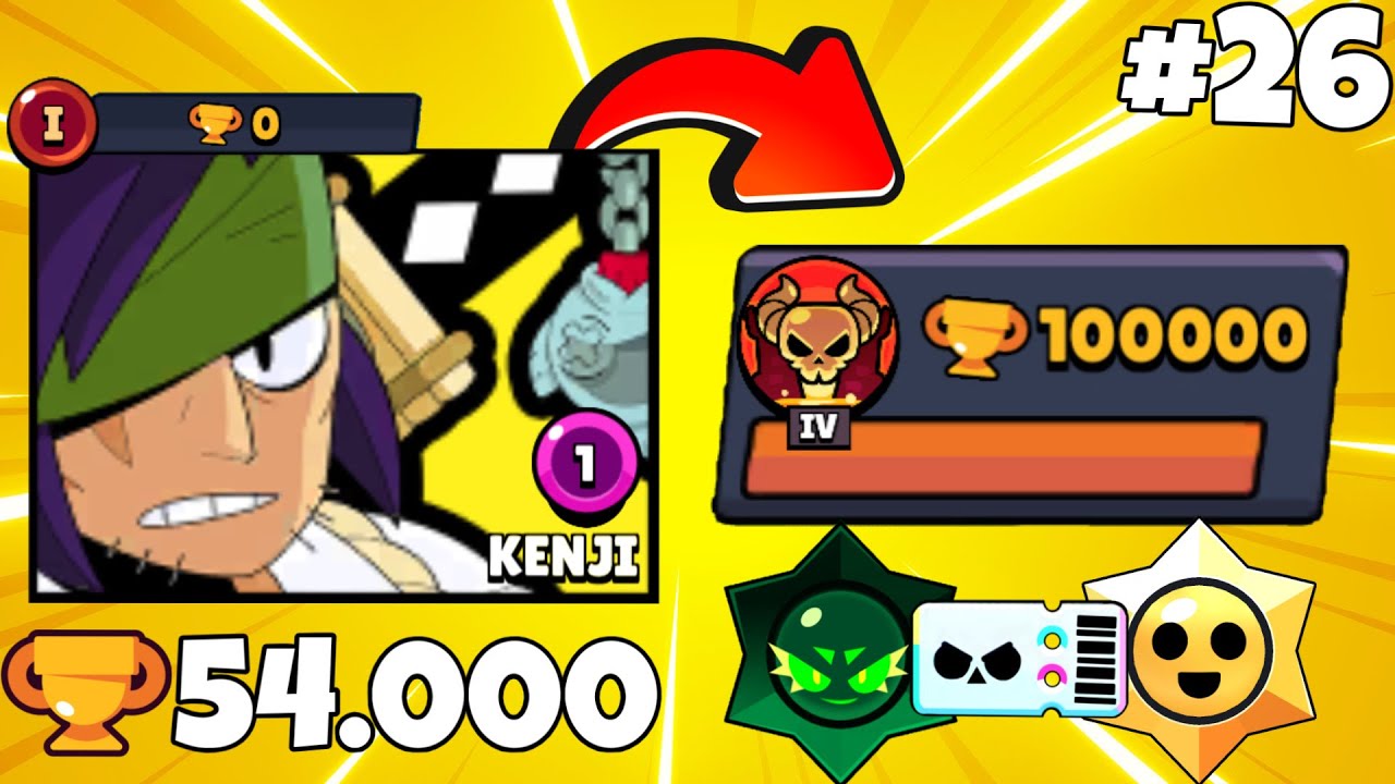TÜM ÖDÜLLERİ TOPLADIM VE +2000 KUPA KASTIM (SIFIRDAN 100.000 KUPAYA KASIYORUM #26) ! BRAWL STARS
