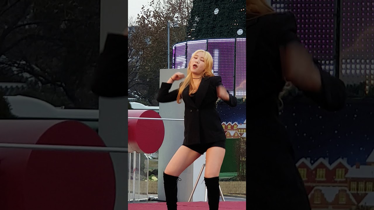 191229 #댄스팀리멤버 #리멤버 #리멤버하린 #remember #I'llBeYours(GirlsDay) #더팝마음소리콘서트 #대한민국성탄마켓 @서울시청광장스케이트장옆특설무대