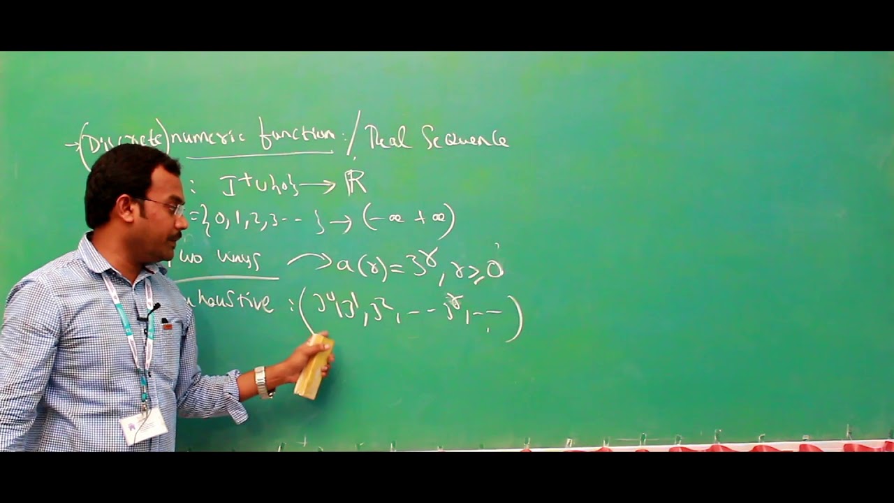 discrete numerical functions and generating functions