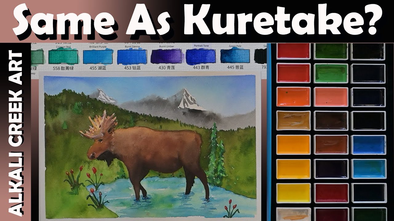 Are Madisi Watercolors the same  as Kuretake but more affordable?