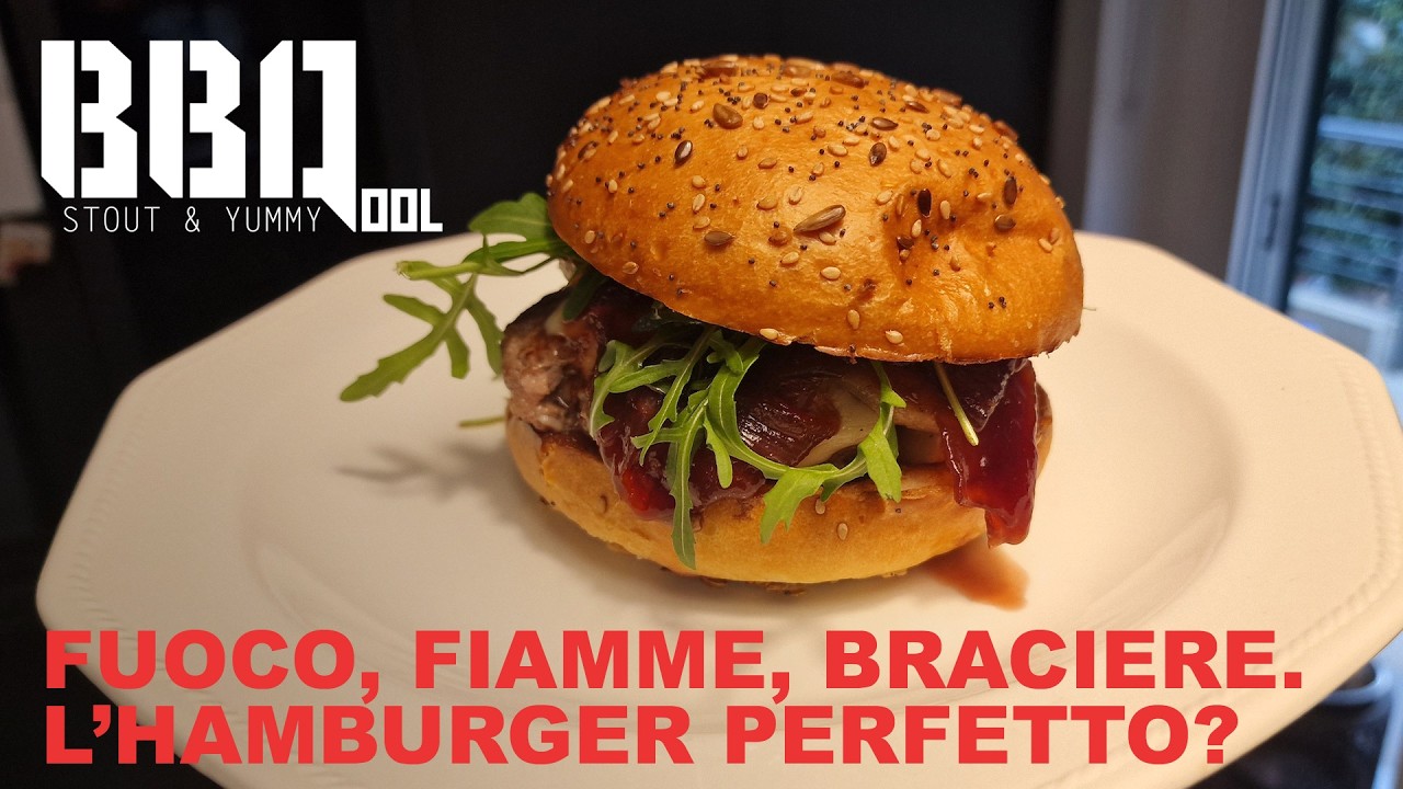 Fuoco, fiamme, braciere: è già l'hamburger dell'anno!