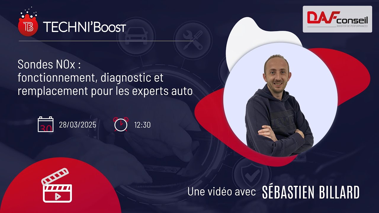 TECHNI'Boost n°21 - Sondes NOx : fonctionnement, diagnostic et remplacement pour les experts auto
