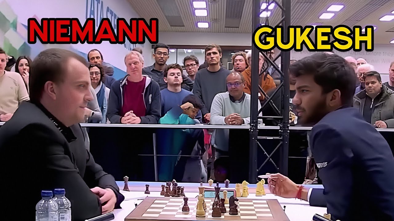 When Two Ambitious Men Meet to Play Chess | Hans Niemann vs Gukesh Tata Steel 2026
