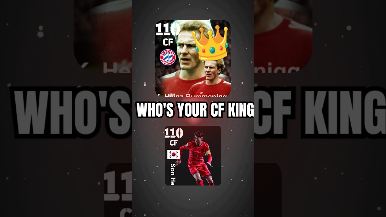 Top 6 CF Cards in eFootball 2025 Mobile 💥 Goal Machine Ranking #efootball #bestcf #shorts #ytshorts
