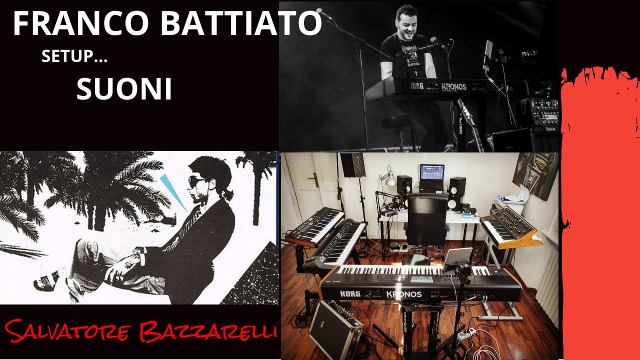 Franco Battiato - Setup e Suoni - Salvatore Bazzarelli