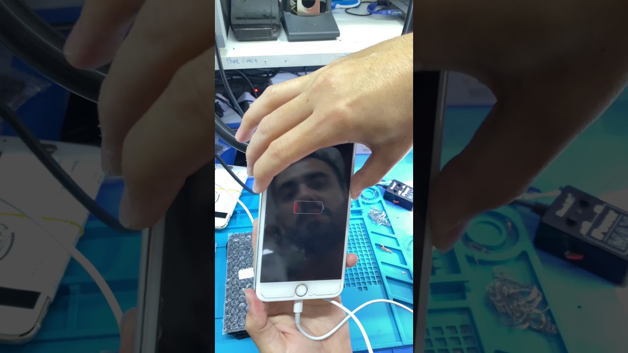 iPhone 6s Plus não carrega !! Reparo no setor de carga !!!