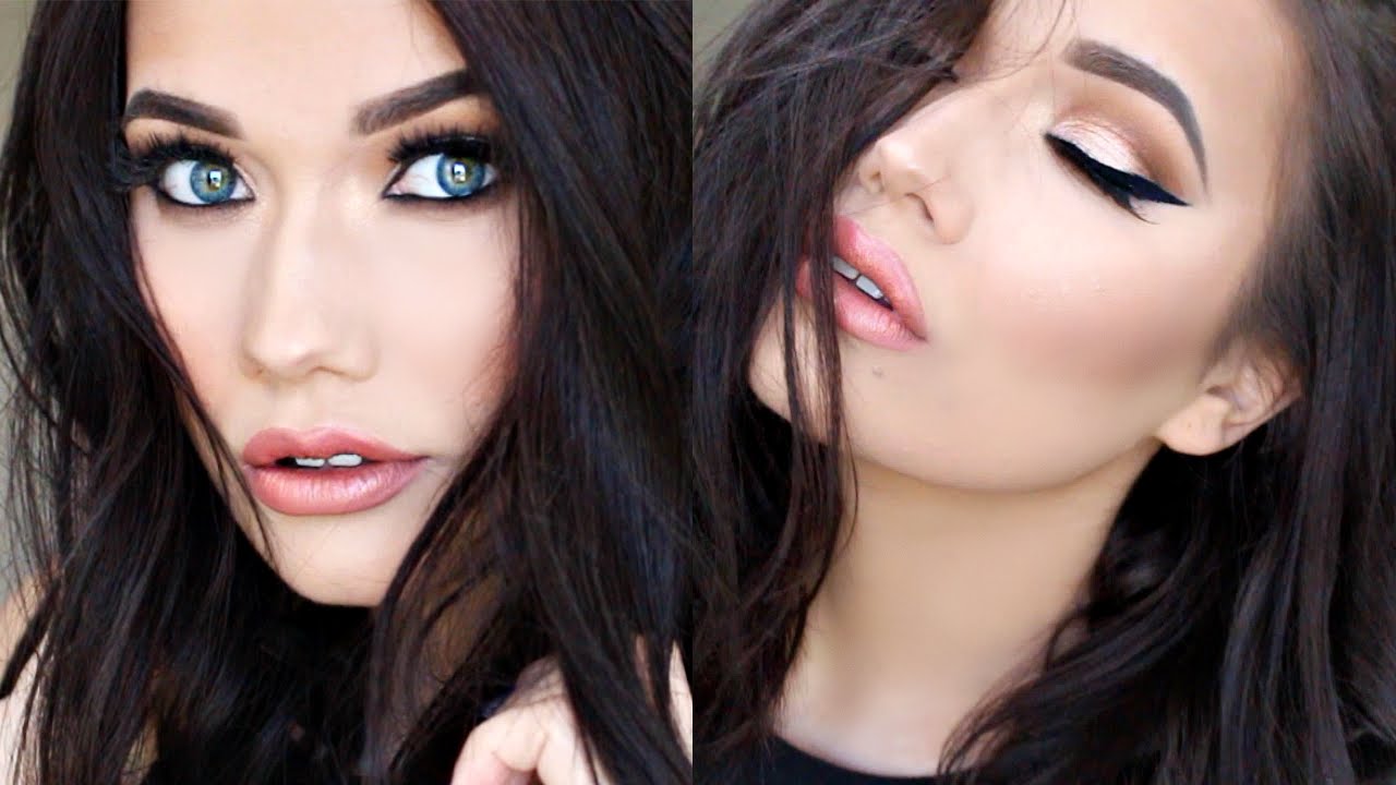 Fresh Glowy Makeup Tutorial + Dramatic Liner
