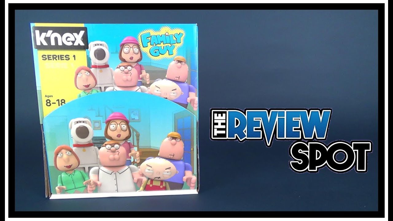 K'Nex Family Guy Series 1 Blind Bag 2017 Figures ENTIRE CASE OPENING WITH CODES!!  @TheReviewSpot