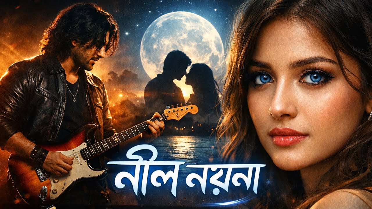 নীল নয়না | Emotional Bengali Song 2026 | Sahed Ahmed | Bangla Romantic Song