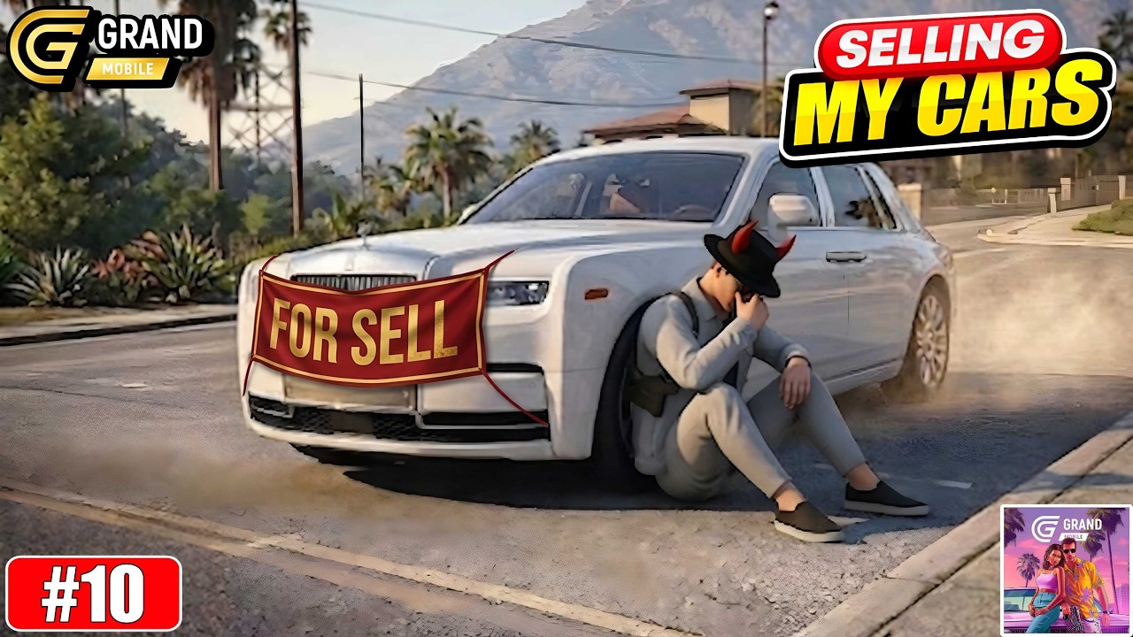 Selling My Luxury Cars For Money 😥 in Grand RP Mobile #10