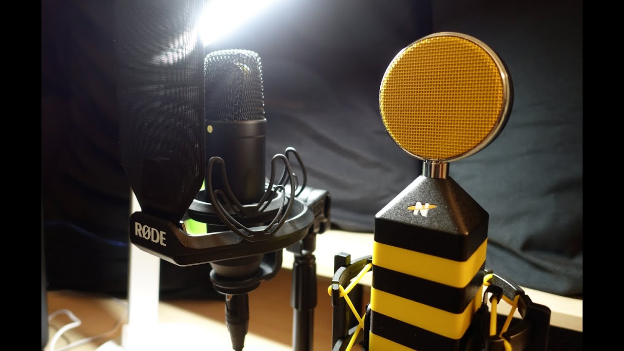 Neat King Bee and Rode NT1 AB comparison