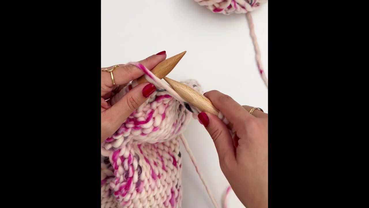 Knitting Tutorial | German short rows  | WAK