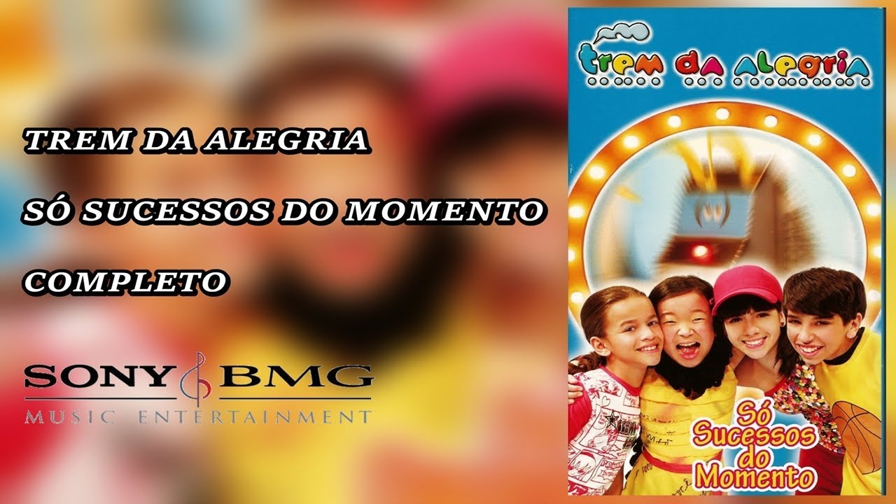 DVD Trem Da Alegria - Só Sucessos Do Momento (2003) Completo (Vídeo Oficial)