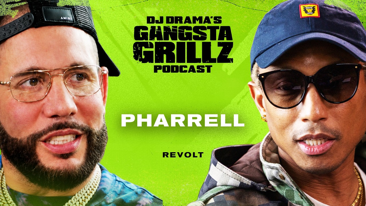 Pharrell On Kendrick Regret, Neptunes Hits, LV Fashion, Jay Z Collabs & More | Gangsta Grillz (2023)