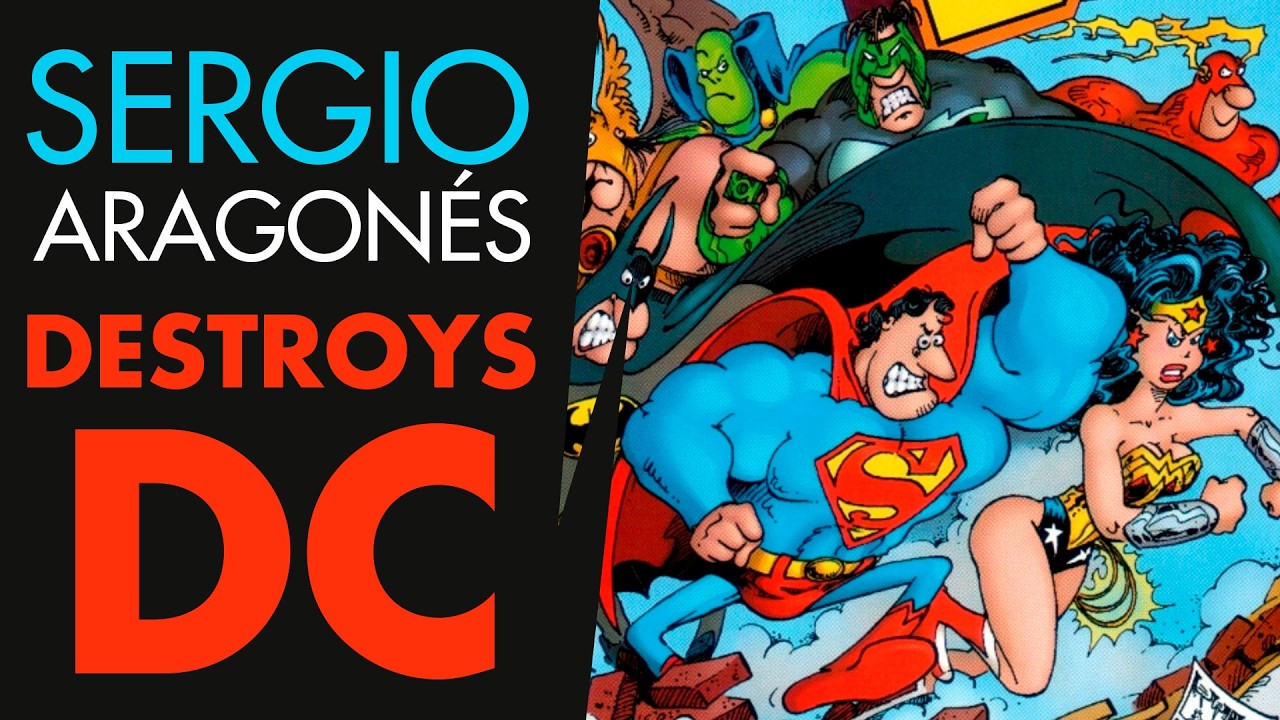 DC TAMPOCO SOBREVIVE A SERGIO ARAGONÉS... #comics #dccomics #sergioaragones #madmagazine