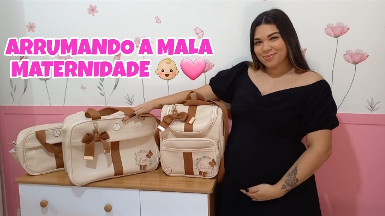 ARRUMANDO A MALA MATERNIDADE DA BABY 👶🏼🩷 | Por Beatriz Eiras 