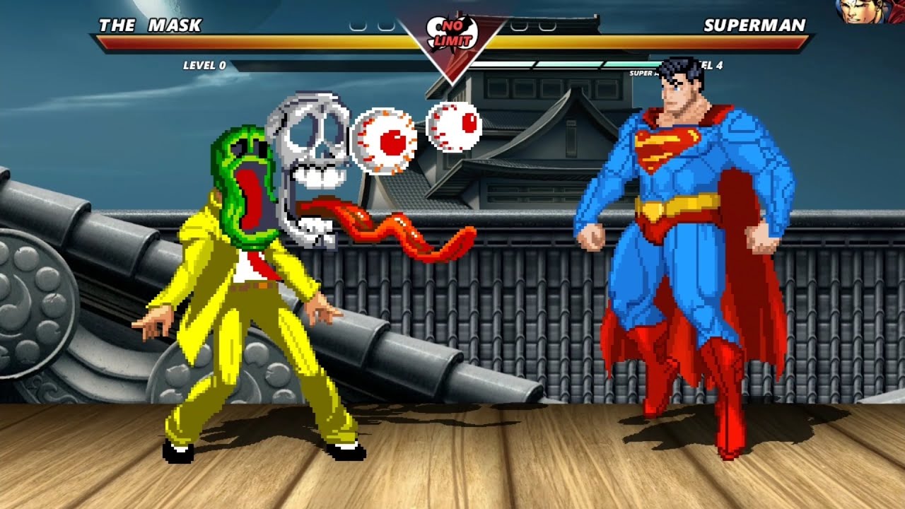 The Mask Vs Superman - Highest Level Incredible Epic Fight!
