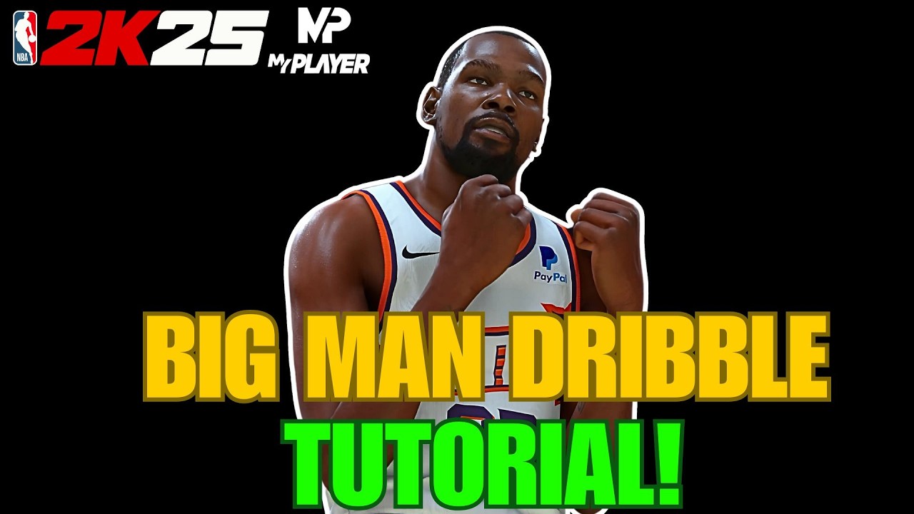 The BEST ISO BIG MAN Dribble Tutorial in NBA 2K25! BEST DRIBBLE ANIMATIONS for 6