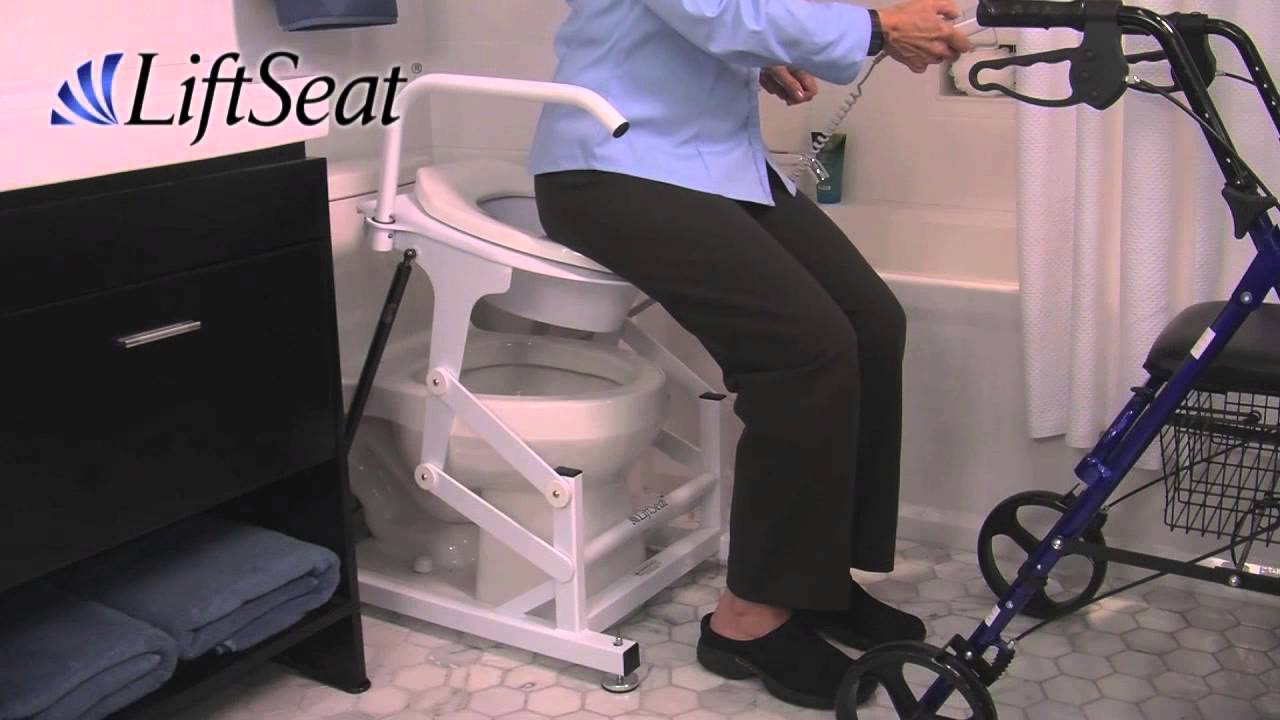 Lift Seat Powered Toilet Lifts for Home Hospital and Bariatric Patients