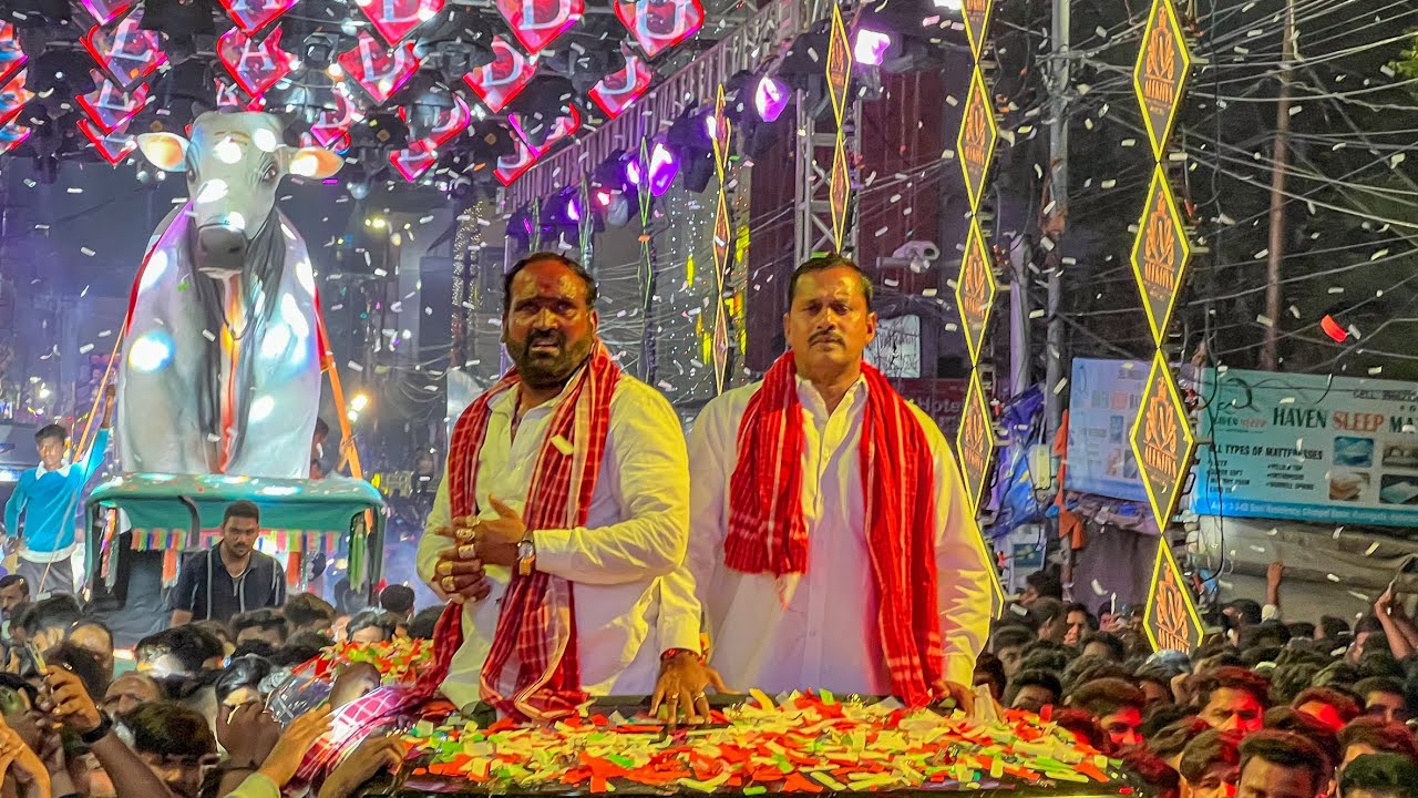 Laddu Yadav Grand Entry 2024 | Laddu Yadav Sadar Entry With Kittu Yadav | Laddu Yadav Sadar 2024