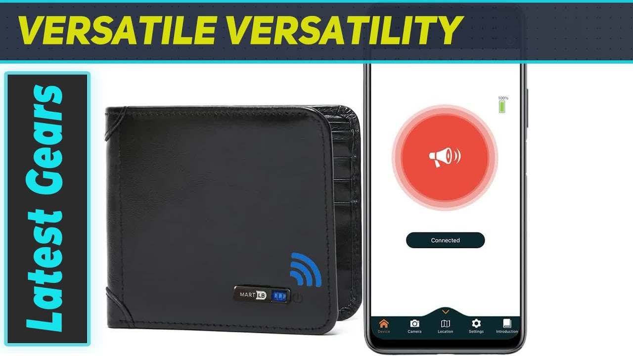 Smart LB Anti-Lost Bluetooth Wallet Tracker: The Ultimate Wallet Upgrade!