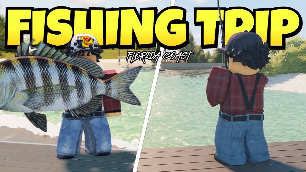 I went on a FISHING TRIP in Roblox West Coast Florida!
