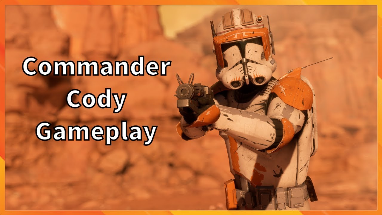Commander Cody Gameplay Star Wars Battlefront 2