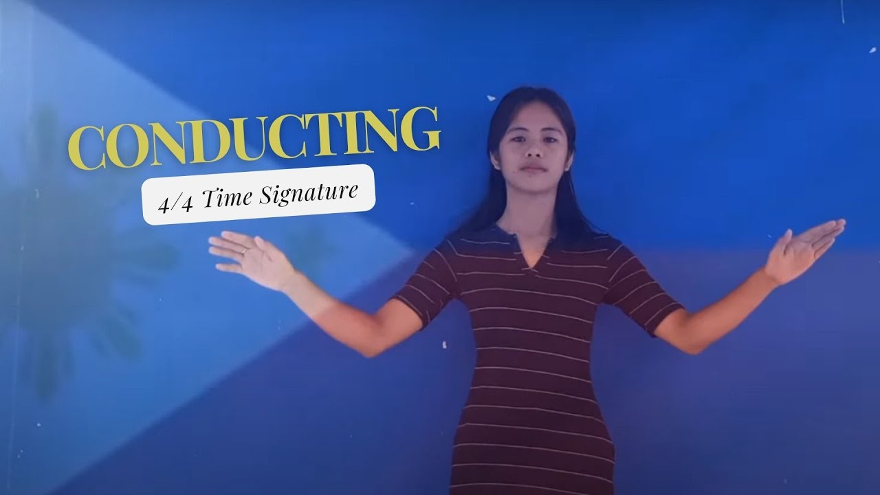 Conducting 4/4 Time Signature (Lupang Hinirang | UM Hymn)