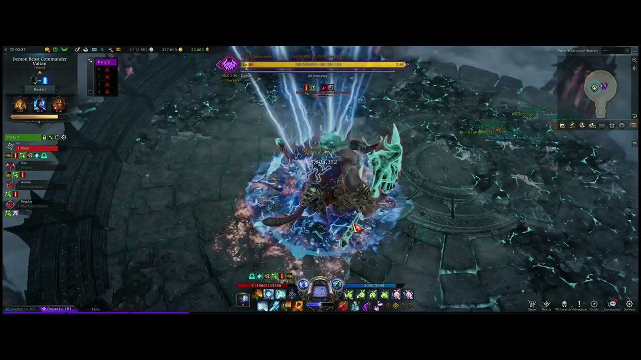 Lost Ark - Hard Valtan Gate 2 Solo (Igniter Sorc)