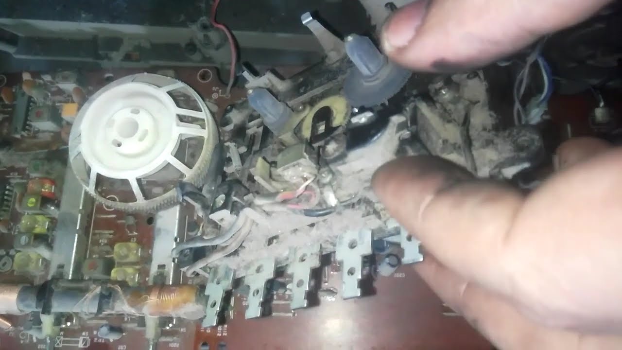 fixing a panasonic radio and cassette model Rx 5010f