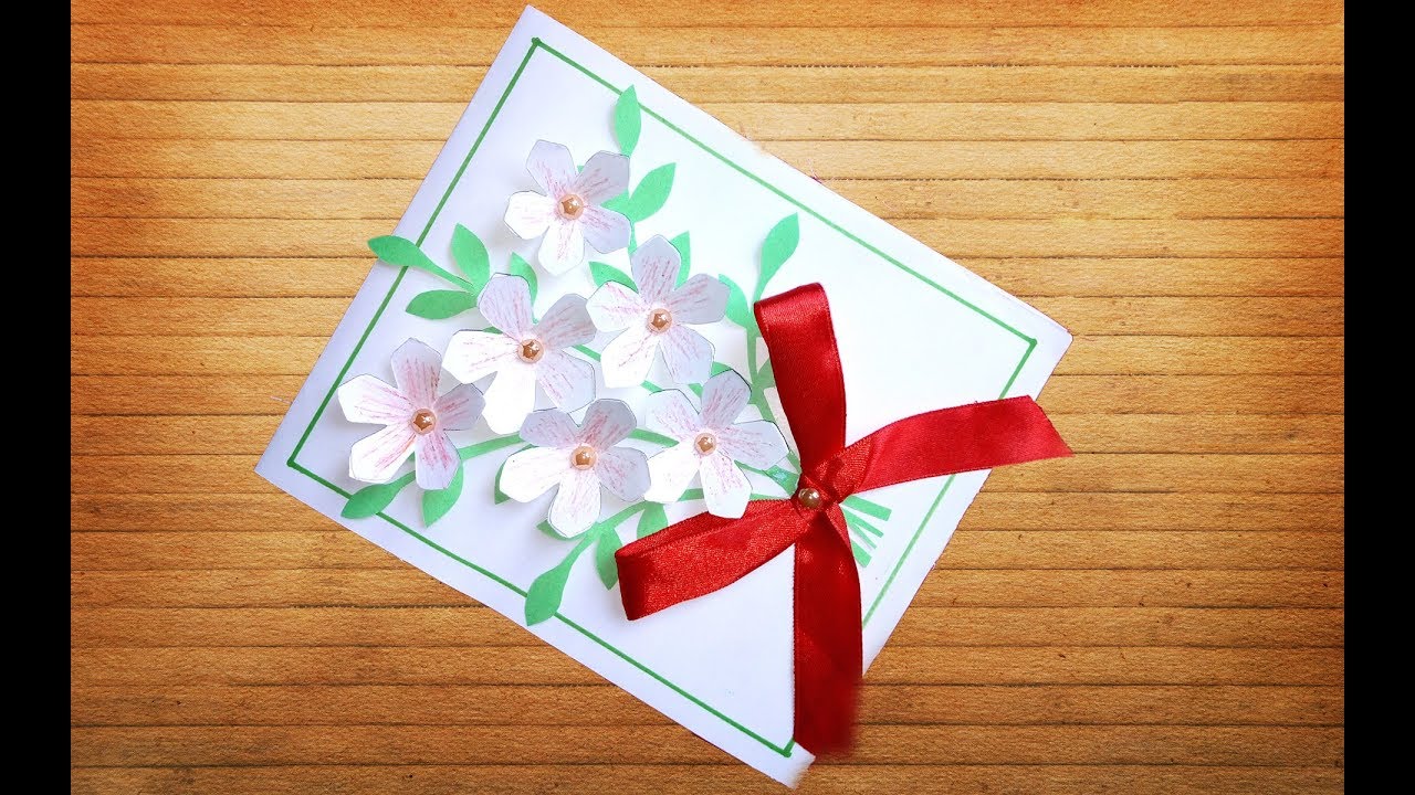 Beautiful and easy  greeting card || Nandani styles || DIY cards