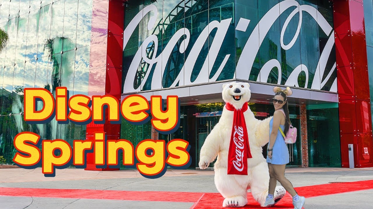 Conoce la tienda Coca Cola de Disney Springs Orlando