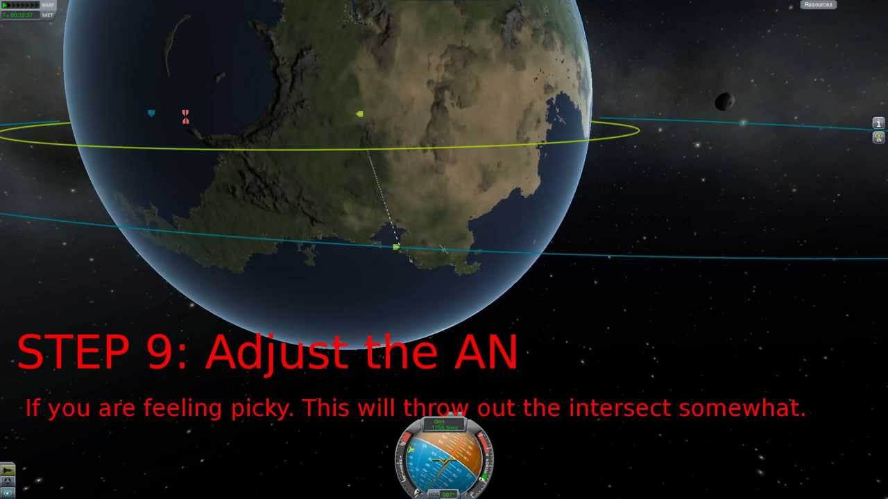 KSP Rendezvous tutorial without maneuver nodes.