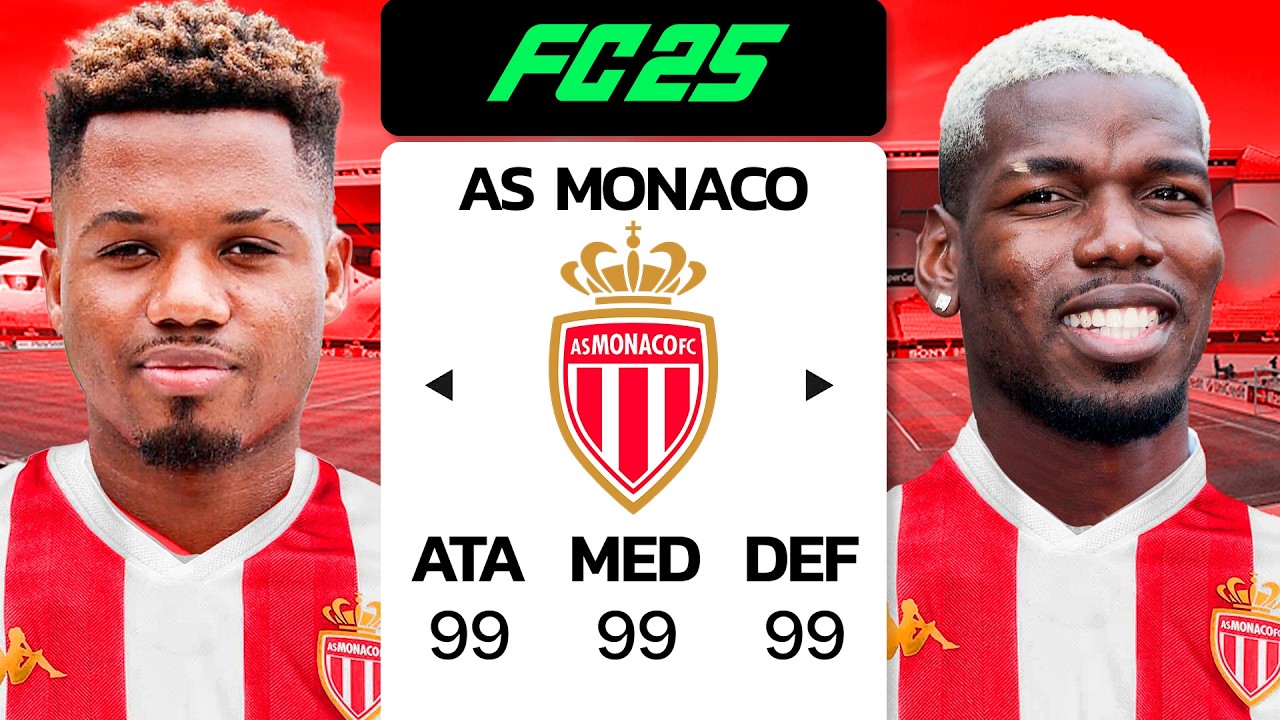Reconstru&iacute; el Monaco de Pogba y Ansu Fati