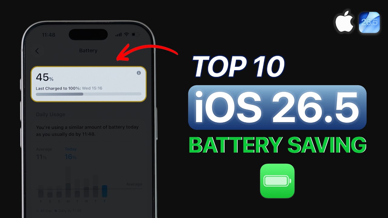 Топ-10 советов по экономии заряда аккумулятора в iOS 26.5, которые реально работают в 2026 году