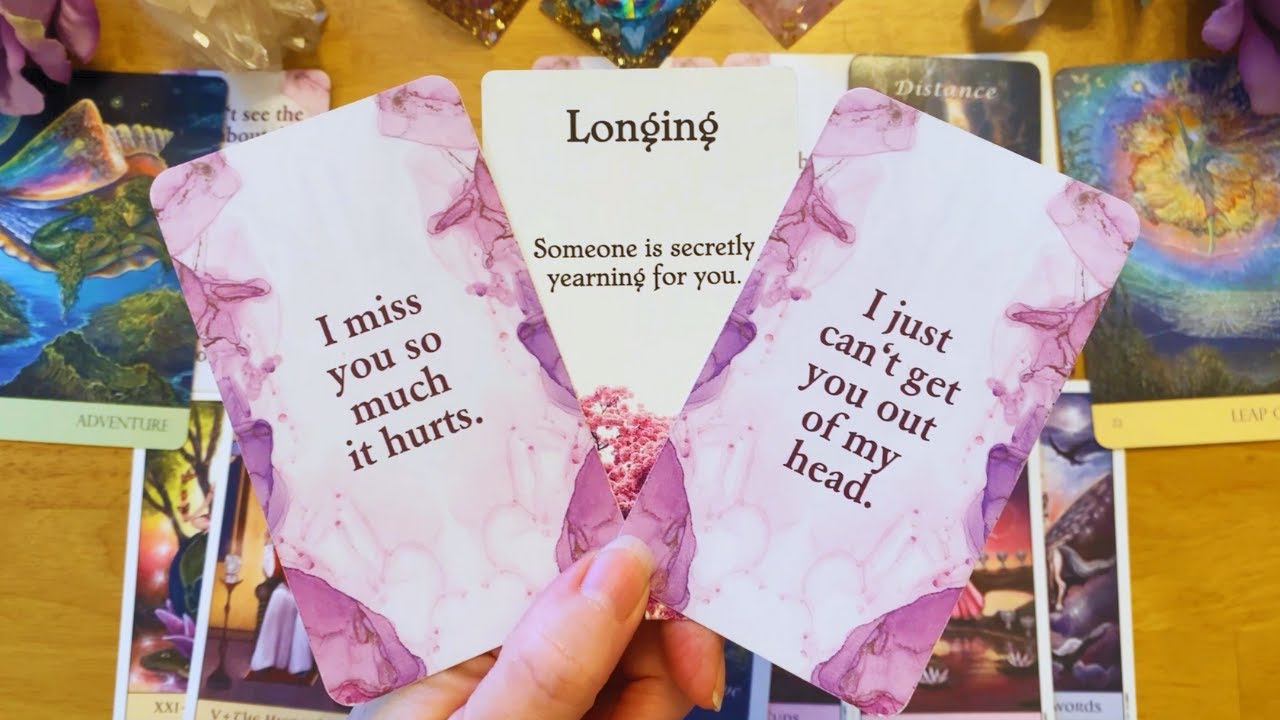 I MISS YOU LIKE CRAZY! ☹️ MESSAGE FROM YOUR PERSON!💜 COLLECTIVE LOVE TAROT READING #lovereading #fyp