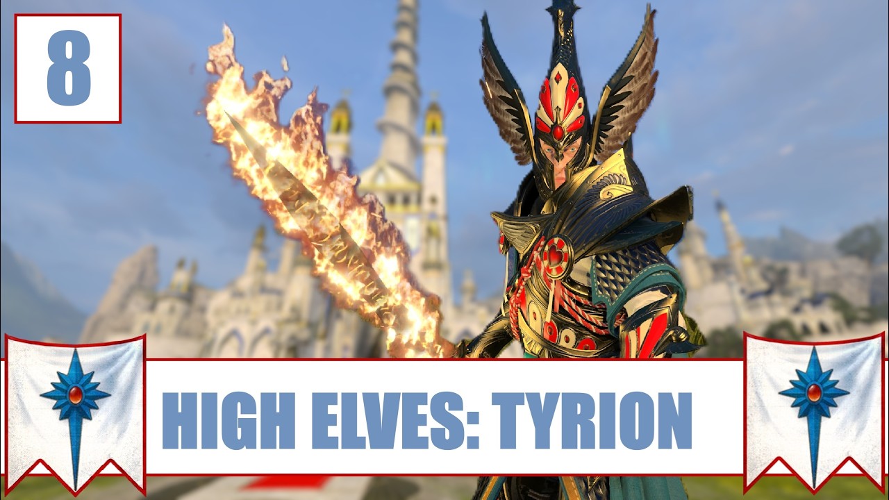 CLAIMING SUNFANG! - HIGH ELVES: TYRION - Warhammer 3
