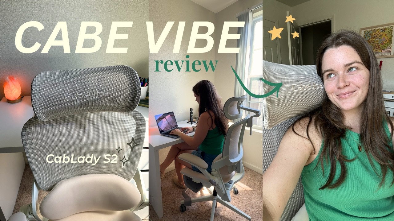 ЛУЧШЕЕ офисное кресло для миниатюрных девушек на удаленке (обзор CabeVibe CabLady S2)!